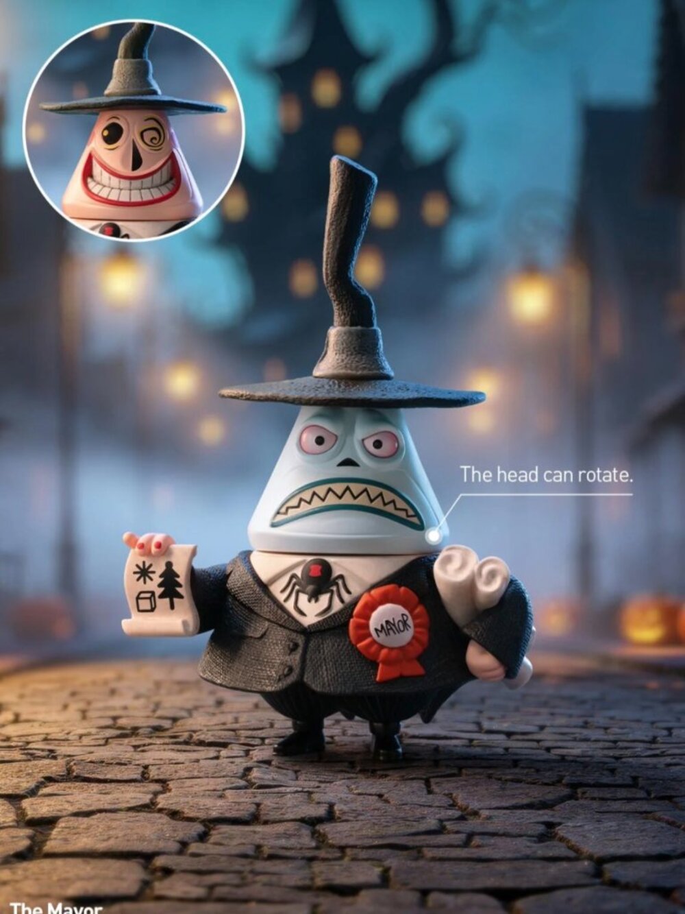 POP MART Nightmare Before Christmas The Mayor Confirmed Figure NEW